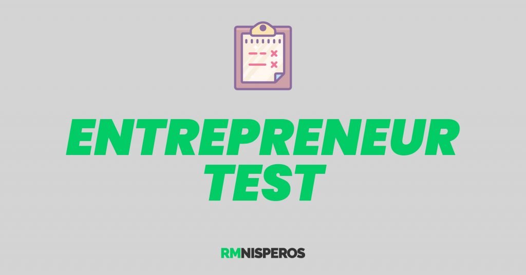 entrepreneur test