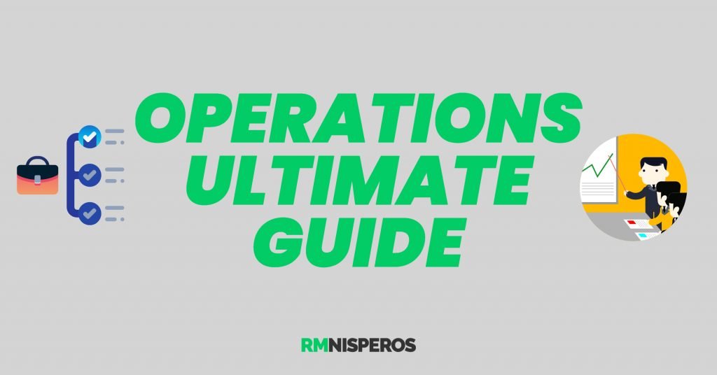 Operations Management Concepts & Techniques 3